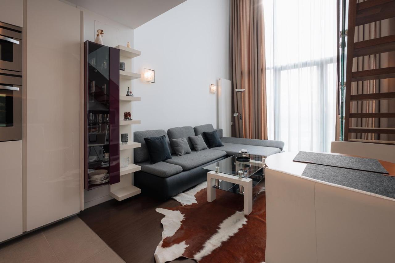 Skau Eurovea Duplex Danube Exclusive View Free Parking Apartman